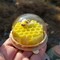 2 Pack Honeycomb Silicone Soap Molds, 6 Cavity Hexagon Bee Silicone Molds for Soap, Lotion Bars, Wax Melts, Beeswax (Purple)